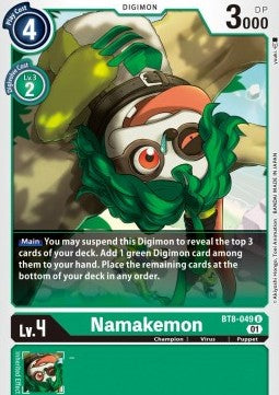 Namakemon (BT8-049) - New Awakening (Uncommon) [BT-08-049]
