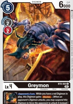 Greymon (BT8-064) - New Awakening (Common) [BT-08-064]