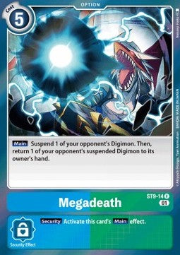 Megadeath (ST9-14) - Starter Deck: Ultimate Ancient Dragon (Rare) [ST-9-14]