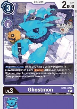 Ghostmon (ST10-07) - Starter Deck: Parallel World Tactician (Common) [ST-10-07]