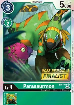 Parasaurmon (BT6-048) (V.2) - Championship 2022 Promos (Alternative Art) [CP22-BT6-048]