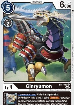Ginryumon (BT8-063) - New Awakening (Common) [BT-08-063]