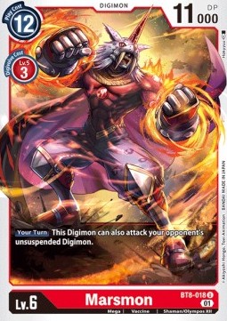 Marsmon (BT8-018) - New Awakening (Uncommon) [BT-08-018]