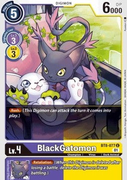 BlackGatomon (BT8-077) - New Awakening (Uncommon) [BT-08-077]