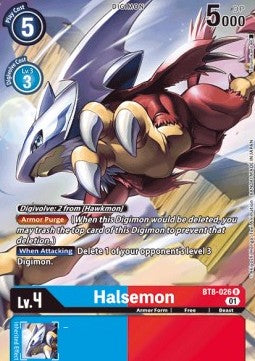 Halsemon (BT8-026) (V.2) - New Awakening (Alternative Art) [BT-08-026]