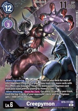 Creepymon (BT8-111) (V.2) - New Awakening (Alternative Art) [BT-08-111]