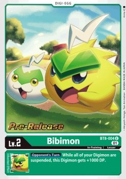 Bibimon (BT8-004) - Promos: New Awakening (Uncommon) [BT-08P-BT8-004]