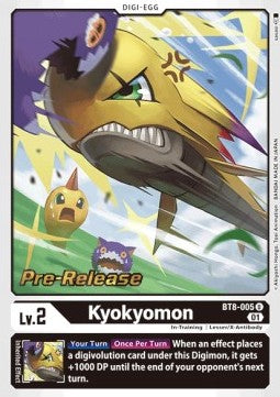 Kyokyomon (BT8-005) - Promos: New Awakening (Uncommon) [BT-08P-BT8-005]