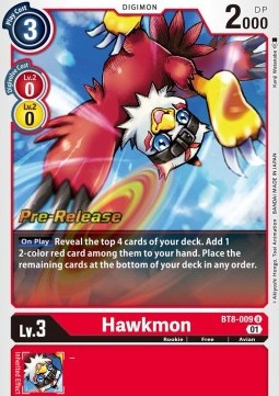 Hawkmon (BT8-009) - Promos: New Awakening (Uncommon) [BT-08P-BT8-009]