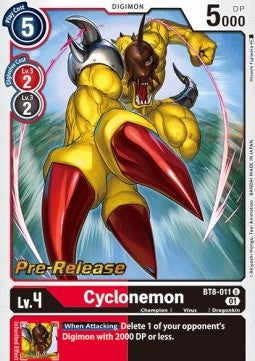 Cyclonemon (BT8-011) - Promos: New Awakening (Uncommon) [BT-08P-BT8-011]