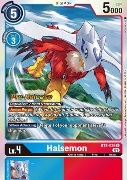 Halsemon (BT8-026) - Promos: New Awakening (Rare) [BT-08P-BT8-026]