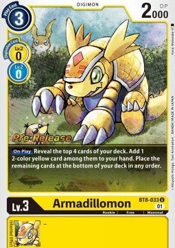 Armadillomon (BT8-033) - Promos: New Awakening (Uncommon) [BT-08P-BT8-033]