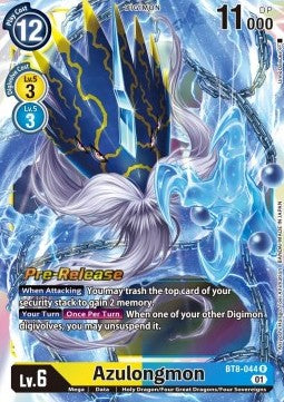 Azulongmon (BT8-044) - Promos: New Awakening (Rare) [BT-08P-BT8-044]
