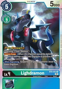 Lighdramon (BT8-053) - Promos: New Awakening (Rare) [BT-08P-BT8-053]