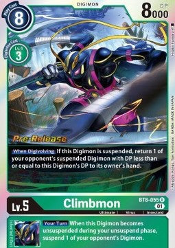 Climbmon (BT8-055) - Promos: New Awakening (Rare) [BT-08P-BT8-055]