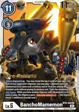 BanchoMamemon (BT8-068) - Promos: New Awakening (Rare) [BT-08P-BT8-068]