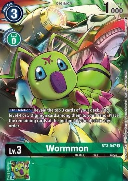 Wormmon (BT3-047) - Premium Bandai Products (Alternative Art) [PB-XX-BT3-047]