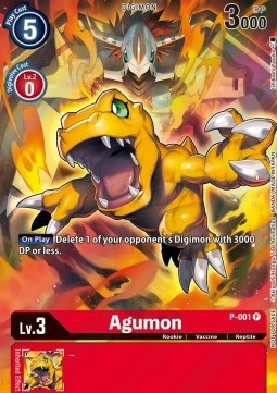 Agumon (P-001) (V.2) - Promos (Alternative Art) [P-P-001]