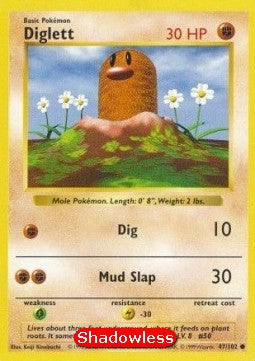 Diglett - Base Set (Common) [BS-47]