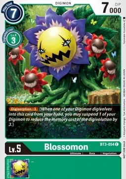 Blossomon (BT3-054) - Tamer Party Event Promos (Alternative Art) [TPEP-BT3-054]