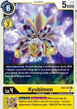 Kyubimon (EX2-021) - Digital Hazard (Common) [EX-02-021]