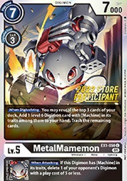 MetalMamemon (EX1-050) (V.1) - Championship 2022 Promos (Alternative Art) [CP22-EX1-050]