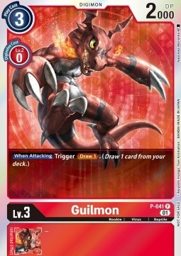 Guilmon (P-041) (V.2) - Promos (Alternative Art) [P-P-041]