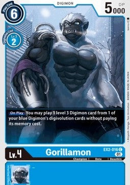 Gorillamon (EX2-016) - Digital Hazard (Common) [EX-02-016]