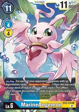 MarineAngemon (EX2-018) (V.1) - Digital Hazard (Rare) [EX-02-018]