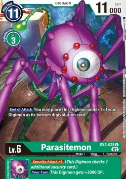 Parasitemon (EX2-028) - Digital Hazard (Uncommon) [EX-02-028]