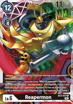 Reapermon (EX2-037) - Digital Hazard (Uncommon) [EX-02-037]