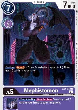 Mephistomon (EX2-042) - Digital Hazard (Common) [EX-02-042]