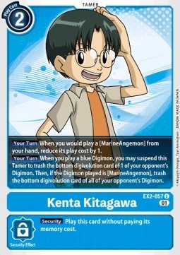 Kenta Kitagawa (EX2-057) - Digital Hazard (Uncommon) [EX-02-057]