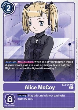 Alice McCoy (EX2-064) - Digital Hazard (Uncommon) [EX-02-064]