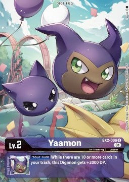 Yaamon (EX2-006) (V.2) - Digital Hazard (Alternative Art) [EX-02-006]