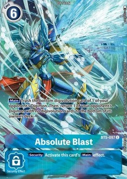 Absolute Blast (BT5-097) - Digimon Products (Alternative Art) [DMPR-BT5-097]