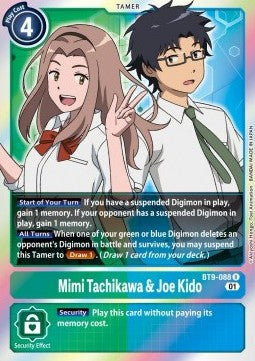 Mimi Tachikawa & Joe Kido (BT9-088) - X Record (Rare) [BT-09-088]