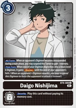Daigo Nishijima (BT9-089) - X Record (Uncommon) [BT-09-089]
