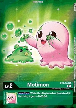 Motimon (BT9-004) (V.2) - Promos: X Record (Alternative Art) [BT-09P-BT9-004]