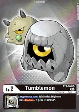 Tumblemon (BT9-005) (V.2) - Promos: X Record (Alternative Art) [BT-09P-BT9-005]