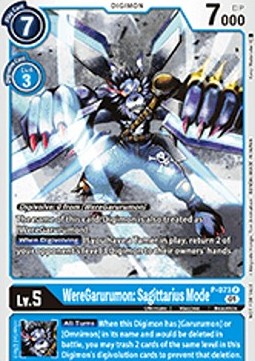 WereGarurumon: Sagittarius Mode (P-073) - Promos (Promo) [P-073]
