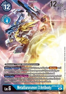MetalGarurumon (X Antibody) (BT9-031) (V.2) - X Record (Alternative Art) [BT-09-031]