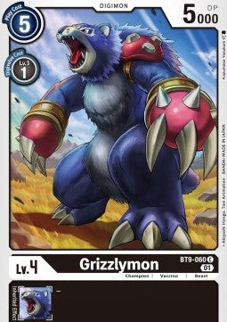 Grizzlymon (BT9-060) - X Record (Common) [BT-09-060]