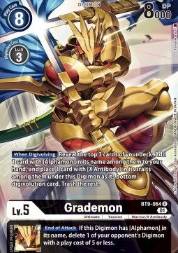 Grademon (BT9-064) (V.2) - X Record (Alternative Art) [BT-09-064]