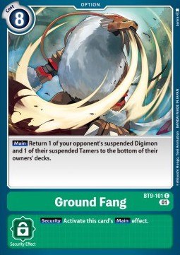 Ground Fang (BT9-101) - X Record (Common) [BT-09-101]
