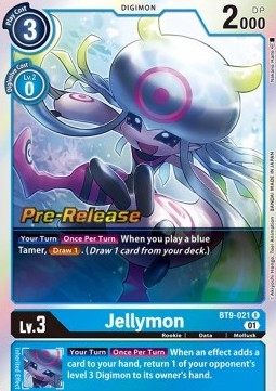 Jellymon (BT9-021) - Promos: X Record (Rare) [BT-09P-BT9-021]