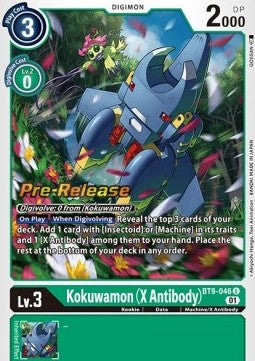 Kokuwamon (X Antibody) (BT9-046) - Promos: X Record (Uncommon) [BT-09P-BT9-046]