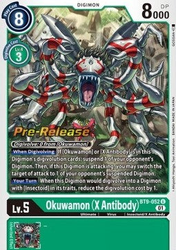 Okuwamon (X Antibody) (BT9-052) - Promos: X Record (Uncommon) [BT-09P-BT9-052]