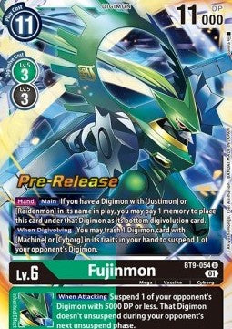 Fujinmon (BT9-054) - Promos: X Record (Uncommon) [BT-09P-BT9-054]