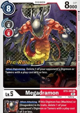 Megadramon (BT9-065) - Promos: X Record (Uncommon) [BT-09P-BT9-065]